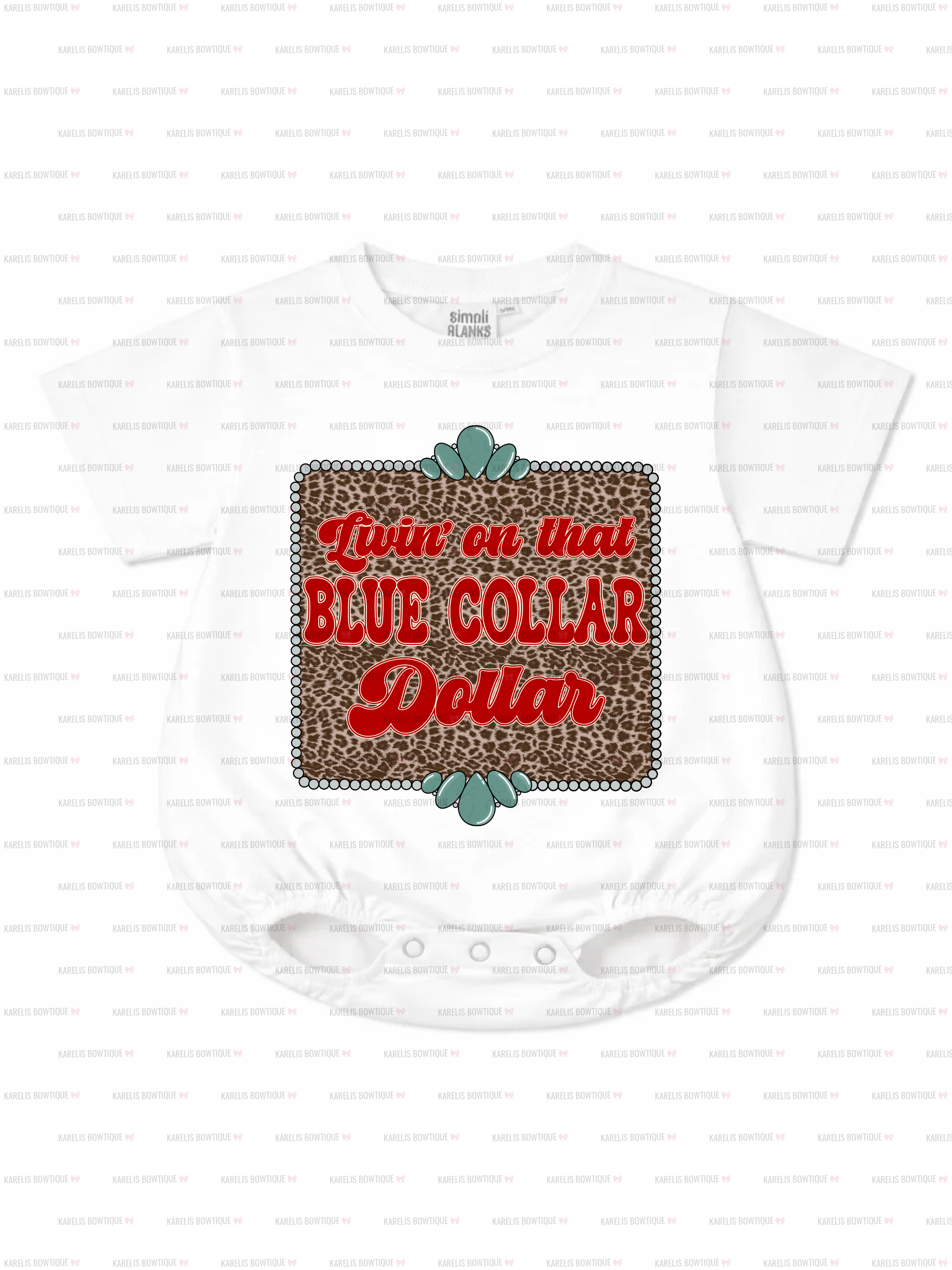 Blue Collar Romper