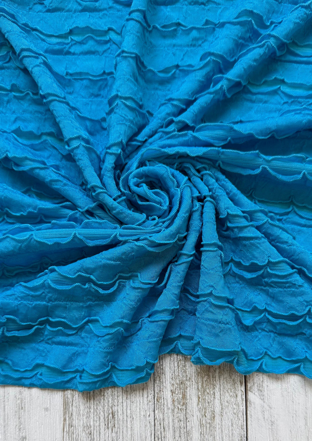 Blue Ruffles