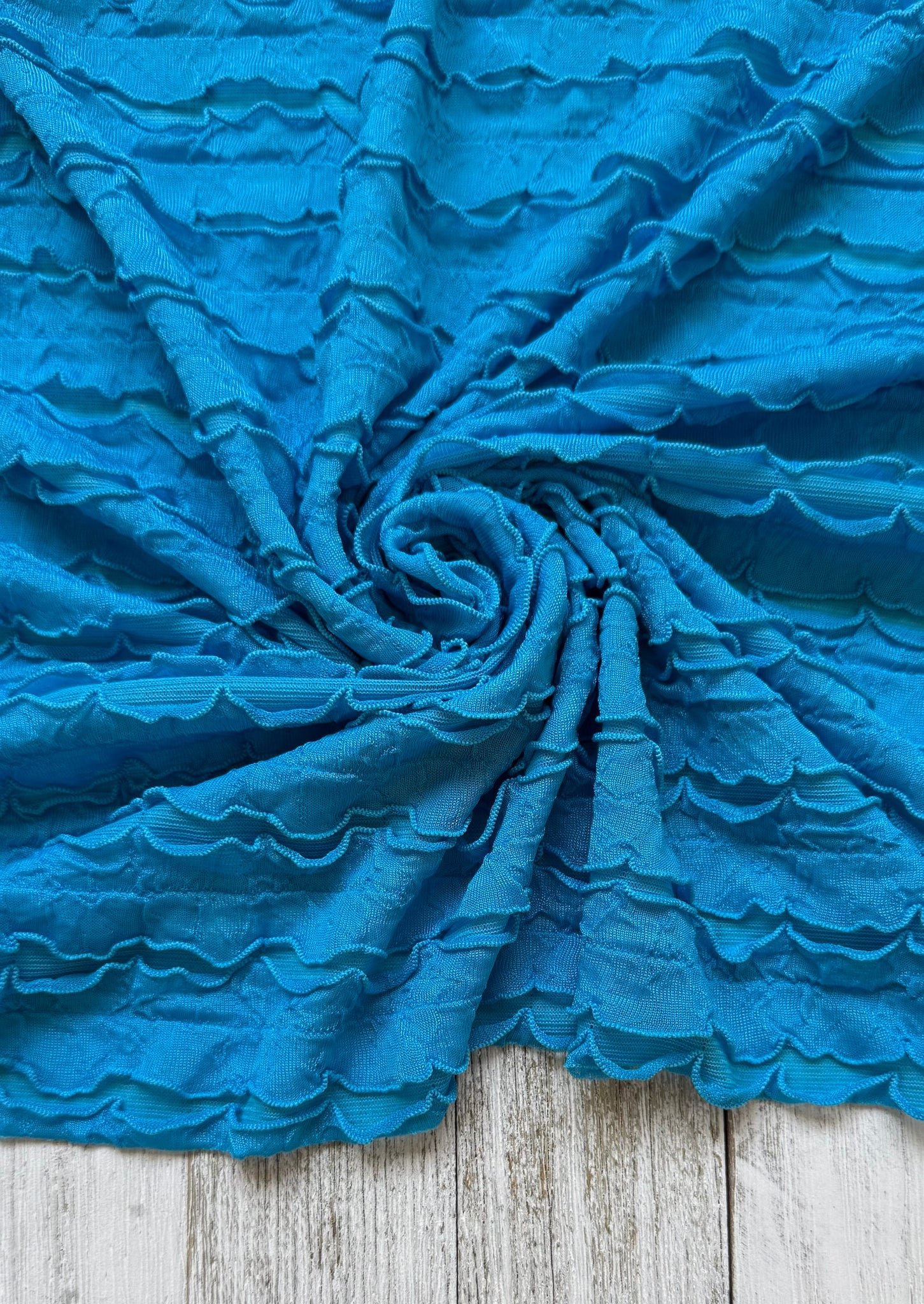 Blue Ruffles